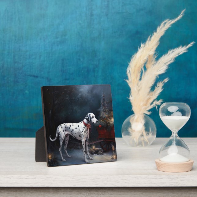 Placa Expositora Decoración de los Navidades de Dalmacia Snowy Slei (in situ)