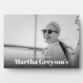 Placa Expositora Decoraciones de mesa conmemorativas