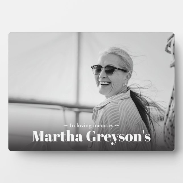 Placa Expositora Decoraciones de mesa conmemorativas (Frente)