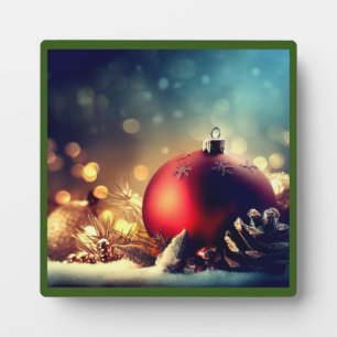 Placa Expositora Decoraciones navideñas 1