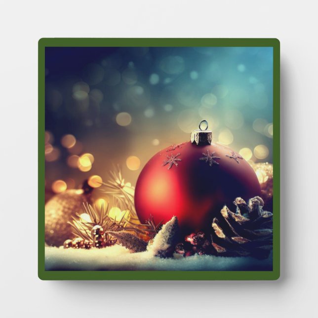 Placa Expositora Decoraciones navideñas 1 (Frente)