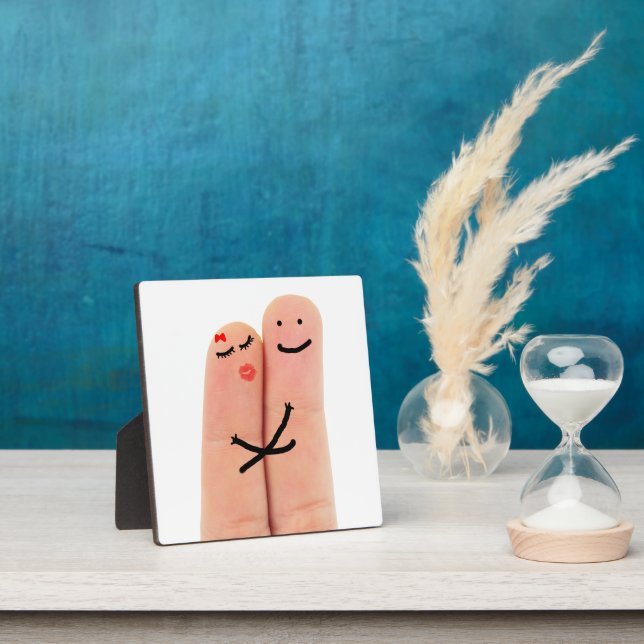 Placa Expositora Dedos enamorados (in situ)