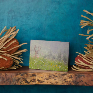 Placa Expositora Deer Buck Parque nacional Monte Rainier