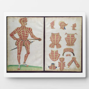 Placa Expositora Demanda de armadura para el duque de Worcester, 15