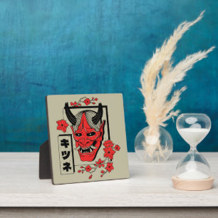 Placa Expositora Demonio japonés