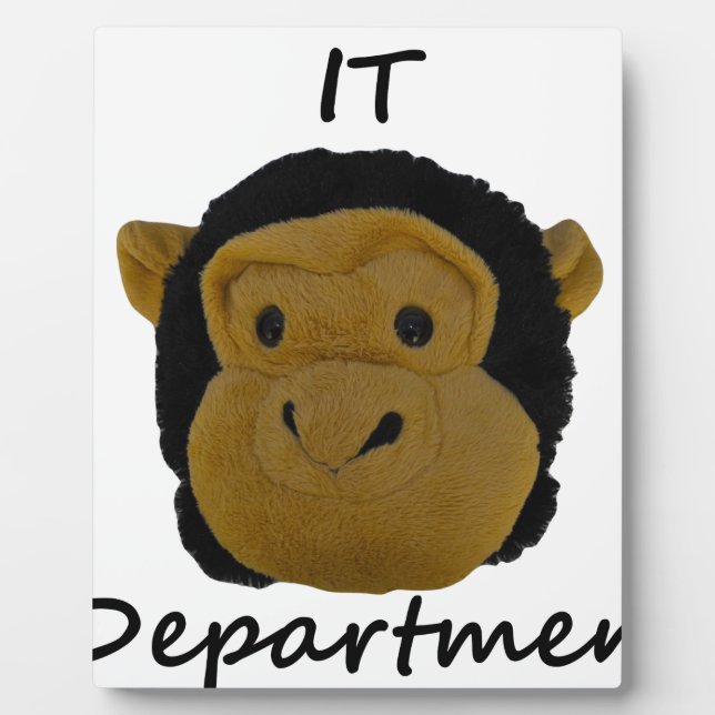 Placa Expositora Departamento de TI (Frente)