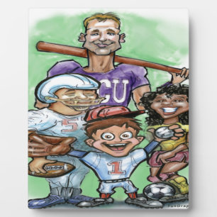 Placa Expositora Deportes juveniles