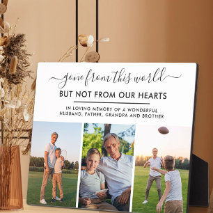 Placa Expositora Desaparecido de este recuerdo fotográfico de World