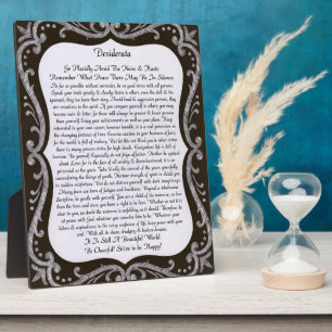 Placa Expositora Desiderata Chalk Art