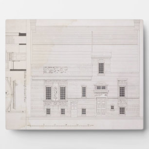 Placa Expositora Design for House & Studio for J.A.M. Whistler Esq,