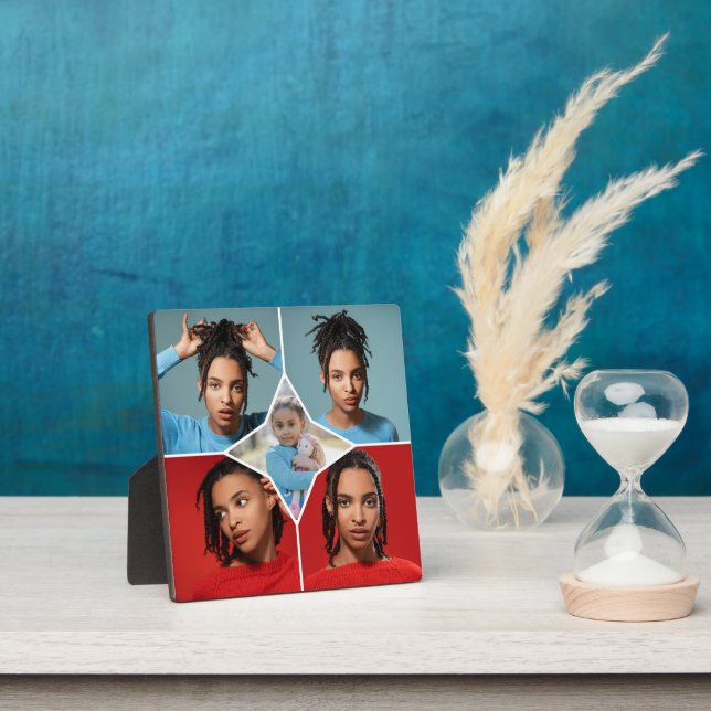 Placa Expositora Design Your Own 5 Photo Collage (in situ)