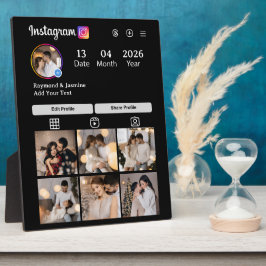 Placa Expositora Design Your Own 7 Photo Collage