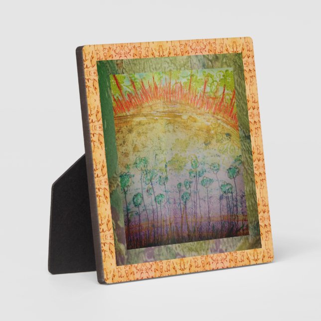 Placa Expositora Despertar del Sol (Anverso)