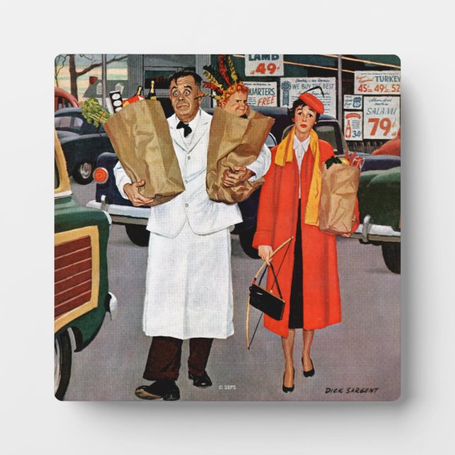 Placa Expositora Despido lleno de problemas (Frente)