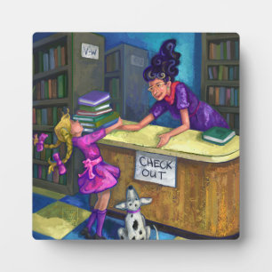 Placa Expositora Desproteger biblioteca