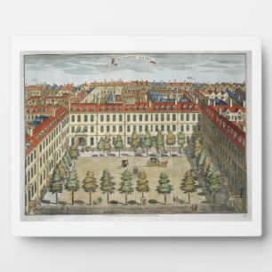 Placa Expositora Devonshire Square, para 'Stow's Survey of London',
