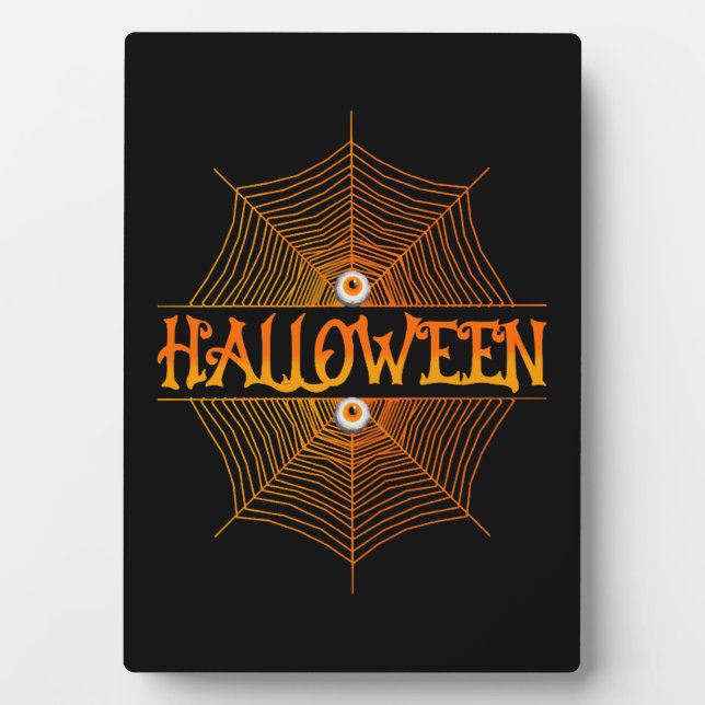 Placa Expositora Día de Halloween (Frente)