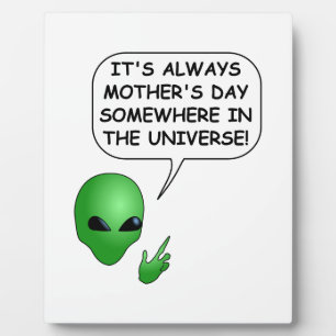 Placa Expositora Día de la madre extranjera