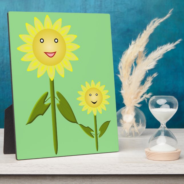 Placa Expositora Día de la Madre girasoles (Lado)