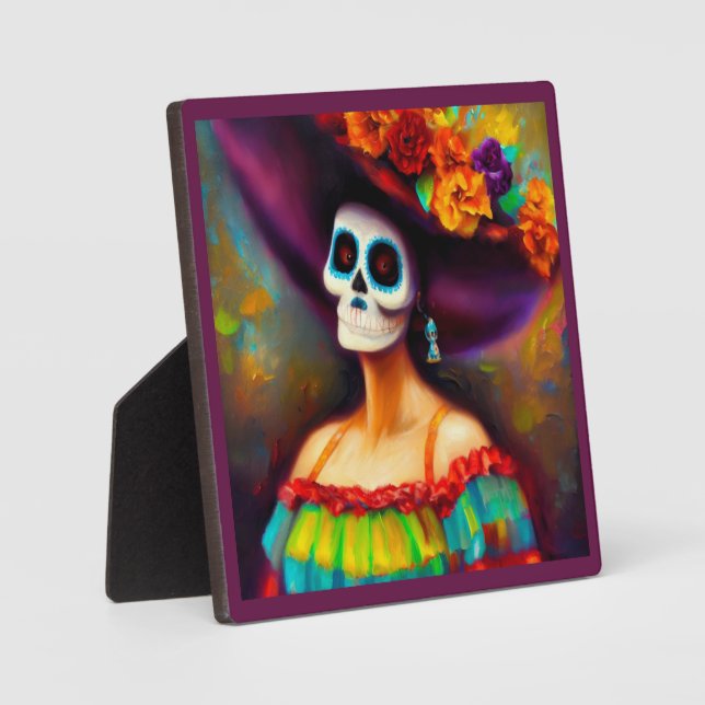 Placa Expositora Día de la Muerte 4 (Anverso)