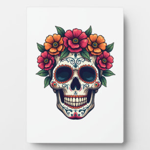 Placa Expositora Día de los Muertos Calavera de Azúcar � Dia de los
