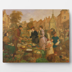 Placa Expositora Día de mercado