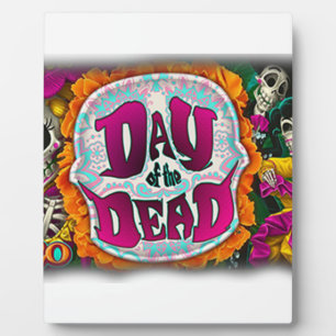 Placa Expositora Día de Muertos