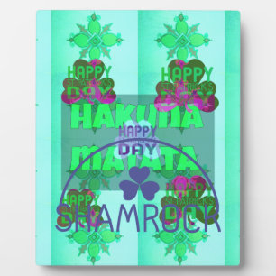 Placa Expositora Día de San Patricio