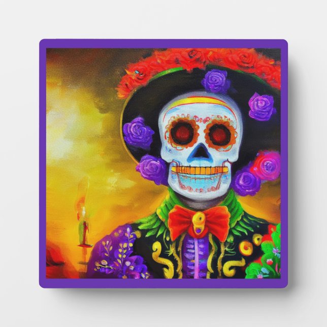 Placa Expositora Día del Muerto 1 (Frente)