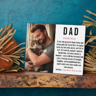 Placa Expositora Día del Padre con Animal Personalizado Animales