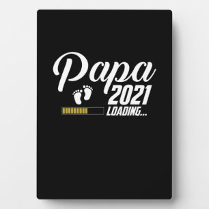 Placa Expositora Día del padre Papa Loading 2021 Primer Padre