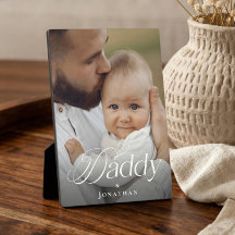 Día del Padre Regalo Personalizado con Foto de Pap