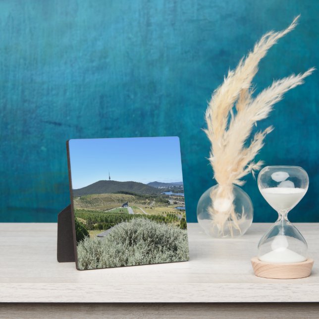 Placa Expositora Día idílico en Canberra Table Top Plaque (in situ)