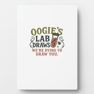 Placa Expositora Dibujos de laboratorio de Oogie � Flebótomo divert