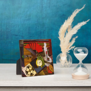 Placa Expositora Diego Rivera, El reloj despertador,