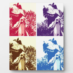 Placa Expositora Dinosaur T-Rex