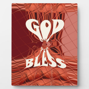 Placa Expositora Dios te bendiga Golden Kenya Hakuna Matata Giraffe