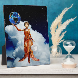 Placa Expositora Diosa de la plaza del Universo