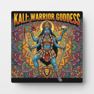 Placa Expositora Diosa guerrera Kali