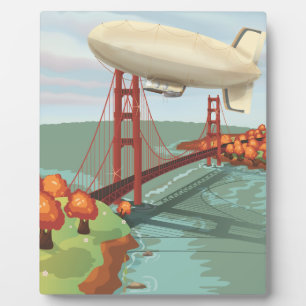 Placa Expositora Dirigible Aerostato