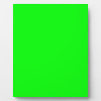 Placa Expositora Diseñador personalizado de color verde