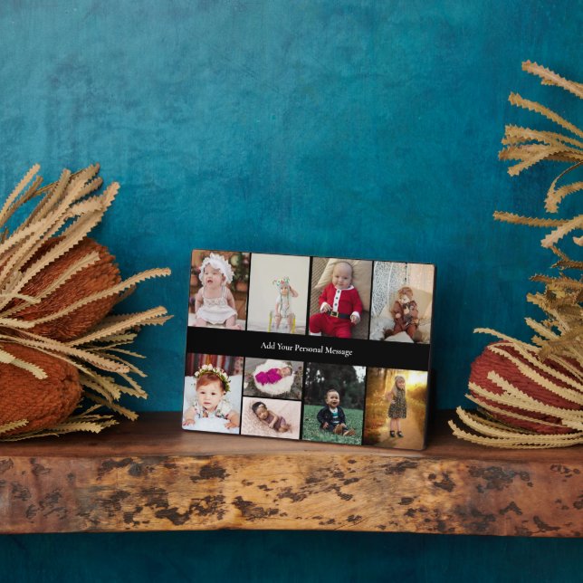 Placa Expositora Diseñar su propio Collage de fotos 9 (Lado)