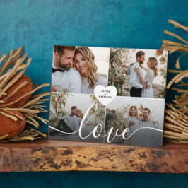 Placa Expositora Diseñar tu propia fotografía del Collage de amor
