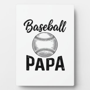 Placa Expositora Diseño de camiseta de grabado vintage de Baseball