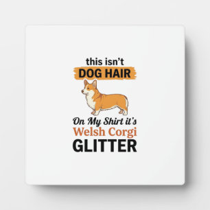 Placa Expositora Diseño de camiseta divertido para amantes de perro