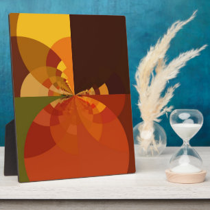 Placa Expositora Diseño de impresión de arte de color de tonos de l