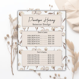 Placa Expositora Diseño de interiores color de agua verde rosa Rubo