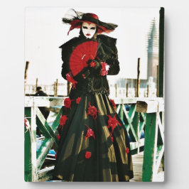 Placa Expositora Diseño de Kabuki Geisha