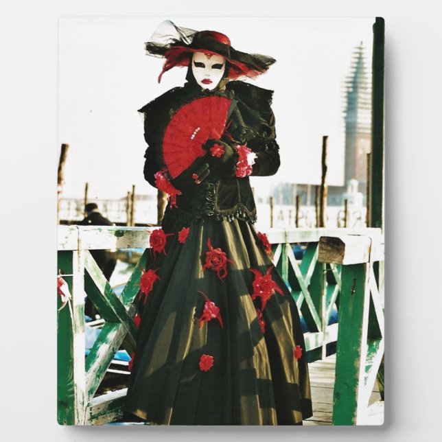 Placa Expositora Diseño de Kabuki Geisha (Frente)