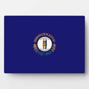 Placa Expositora Diseño de la bandera del estado de Kentucky